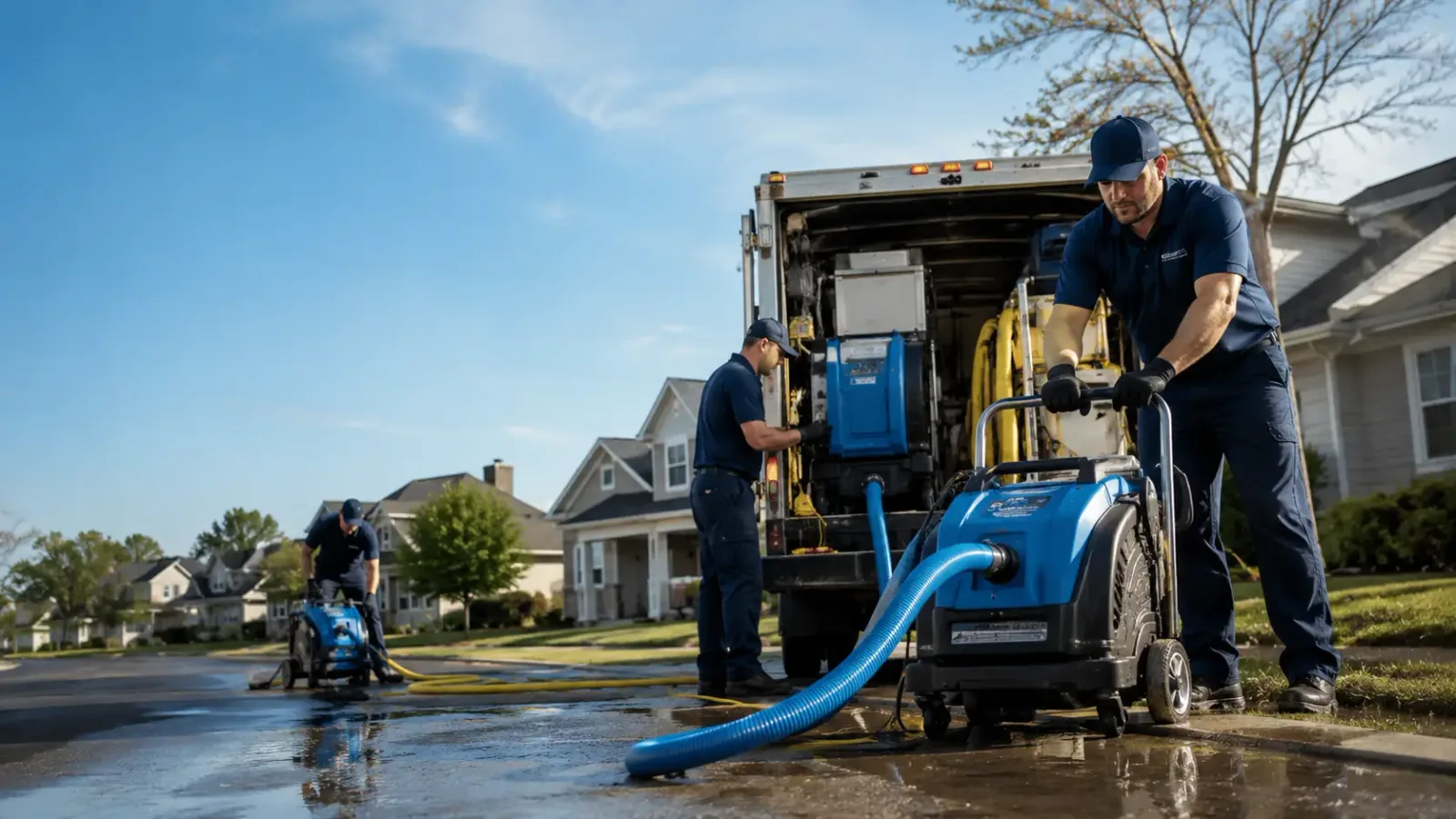 Flood Damage Cleanup in Sierra Madre, CA
